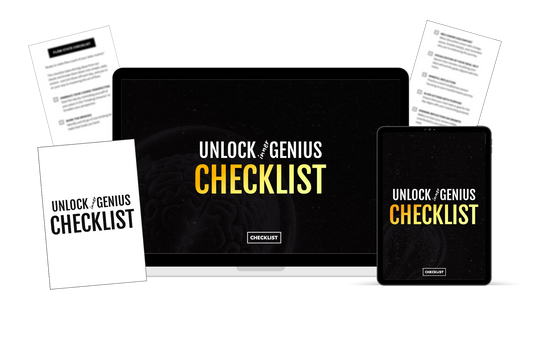 Unlock Inner Genius Checklist