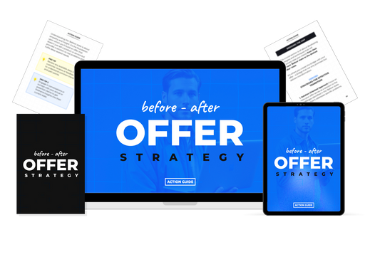 Before After Offer Strategy Action Guide